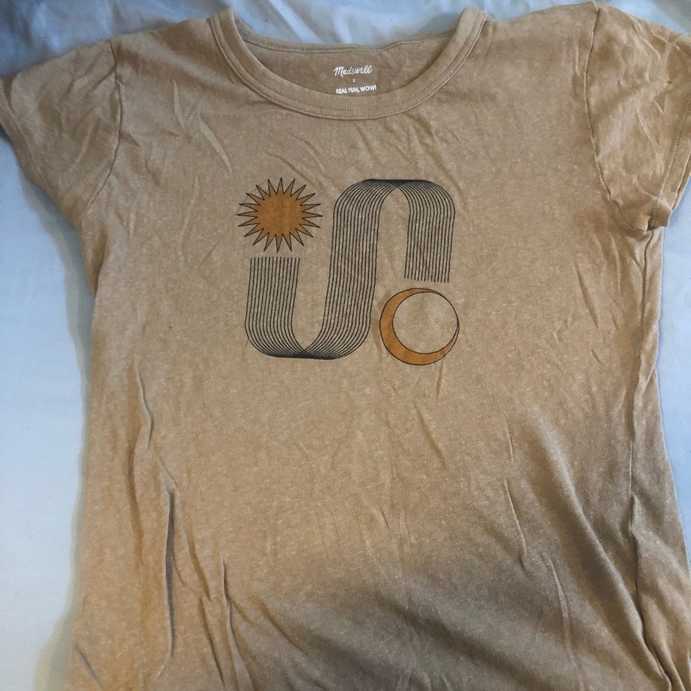 Tan Madewell Tee